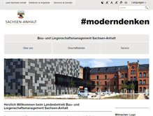Tablet Screenshot of immobilien.sachsen-anhalt.de