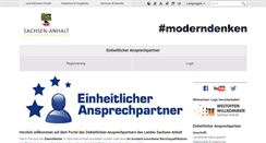 Desktop Screenshot of ea.sachsen-anhalt.de