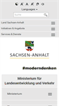Mobile Screenshot of mlv.sachsen-anhalt.de